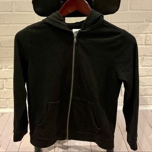 Gender-Neutral Zip-Front Hoodie for Kids